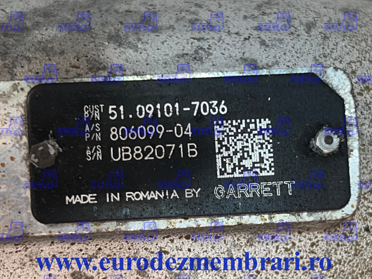 TURBOSUFLANTA MAN TGX D3876 51.09101.7036 - Турбина для Грузовиков: фото 3 TURBOSUFLANTA MAN TGX D3876 51.09101.7036 - Турбина для Грузовиков: фото 3