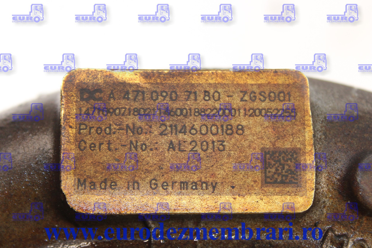 TURBOSUFLANTA MERCEDES OM471LA A4710907180 A4710903480 A4710904480 A4710903480 - Турбина для Грузовиков: фото 2 TURBOSUFLANTA MERCEDES OM471LA A4710907180 A4710903480 A4710904480 A4710903480 - Турбина для Грузовиков: фото 2