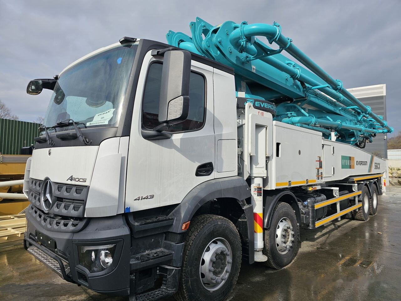 Mercedes-Benz Arocs 4143 P E6 - Автобетононасос: фото 4 Mercedes-Benz Arocs 4143 P E6 - Автобетононасос: фото 4