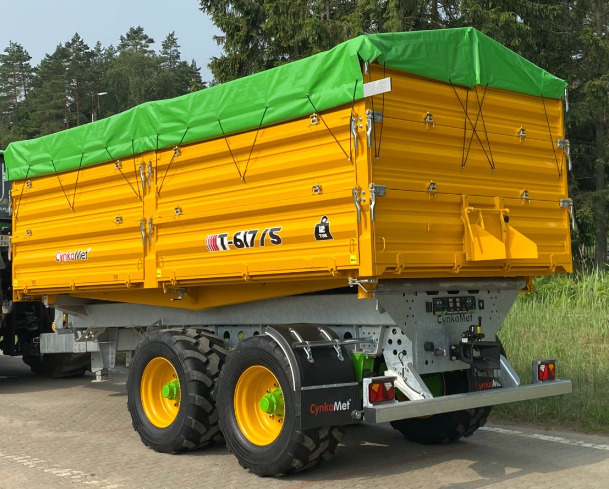 Cynkomet Przyczepa Tandem 15,5 t / Tandemanhänger / Tandem trailer / Тандемный прицеп - Сельскохозяйственный прицеп-самосвал: фото 2 Cynkomet Przyczepa Tandem 15,5 t / Tandemanhänger / Tandem trailer / Тандемный прицеп - Сельскохозяйственный прицеп-самосвал: фото 2