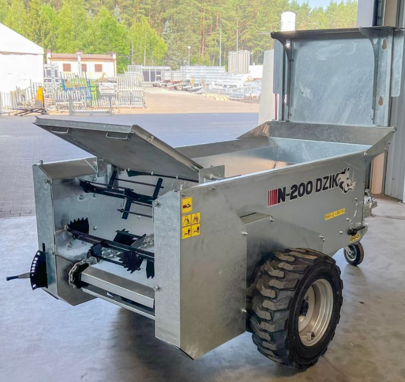 Cynkomet Rozrzutnik obornika 800 kg / Miststreuer Mini / SPREADER N-200 - Навозоразбрасыватель: фото 1 Cynkomet Rozrzutnik obornika 800 kg / Miststreuer Mini / SPREADER N-200 - Навозоразбрасыватель: фото 1