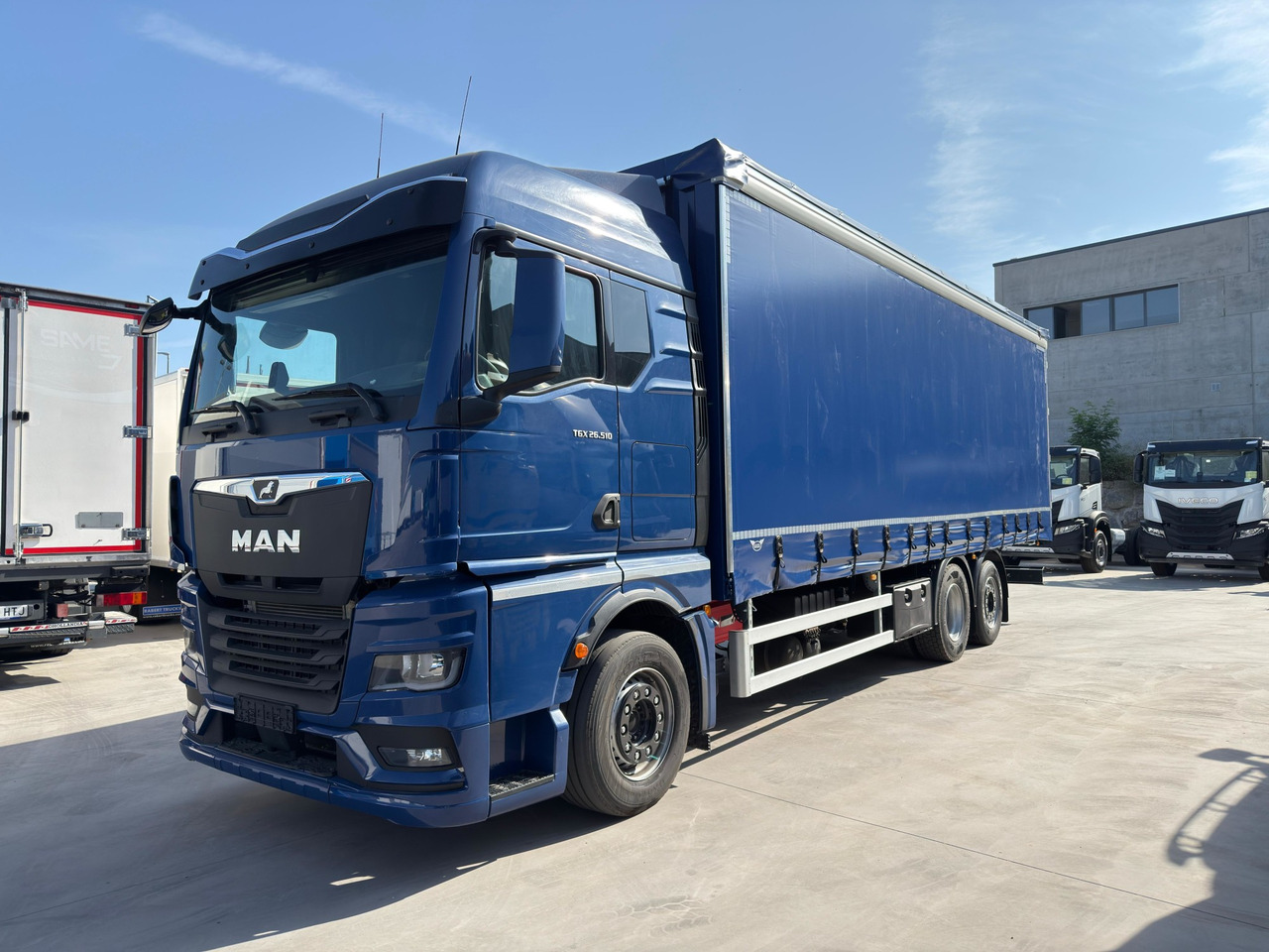 MAN 26.510 TGX E6 (Tauliner) - Тентованный грузовик: фото 1 MAN 26.510 TGX E6 (Tauliner) - Тентованный грузовик: фото 1