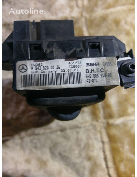 Behr ACTROS - Приборная панель: фото 5 Behr ACTROS - Приборная панель: фото 5