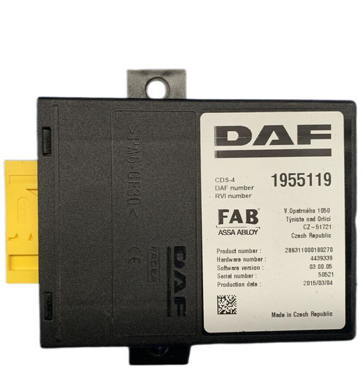 DAF FAB 1955119 - Блок управления: фото 1 DAF FAB 1955119 - Блок управления: фото 1