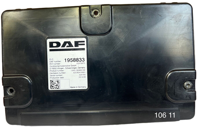 DAF - Блок управления: фото 1 DAF - Блок управления: фото 1