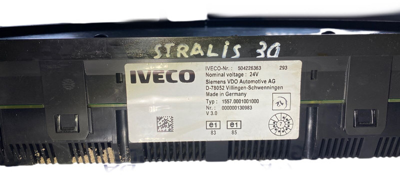 Iveco - Приборная панель: фото 2 Iveco - Приборная панель: фото 2