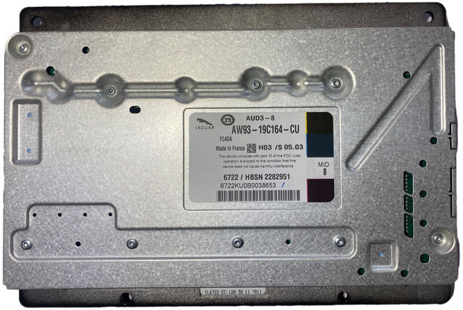 Jaguar XF250 - Блок управления: фото 1 Jaguar XF250 - Блок управления: фото 1