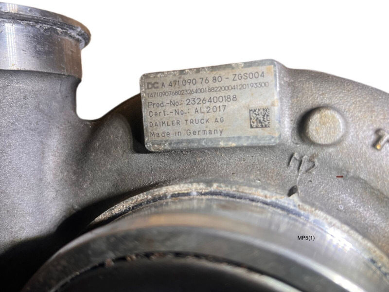 Mercedes-Benz MP5 - Турбина: фото 4 Mercedes-Benz MP5 - Турбина: фото 4