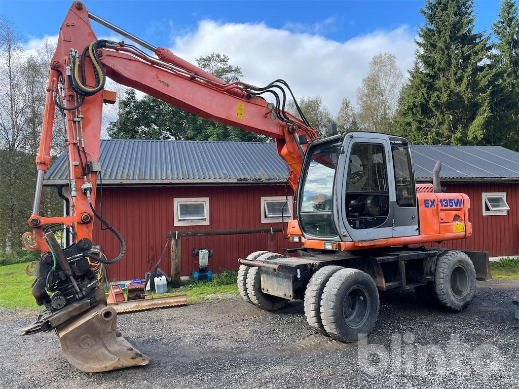 Fiat/Hitachi Ex 135w - Колёсный экскаватор: фото 1 Fiat/Hitachi Ex 135w - Колёсный экскаватор: фото 1