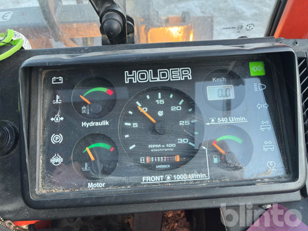 Коммунальный трактор HOLDER C-TRAC 2.42: фото 21 Коммунальный трактор HOLDER C-TRAC 2.42: фото 21