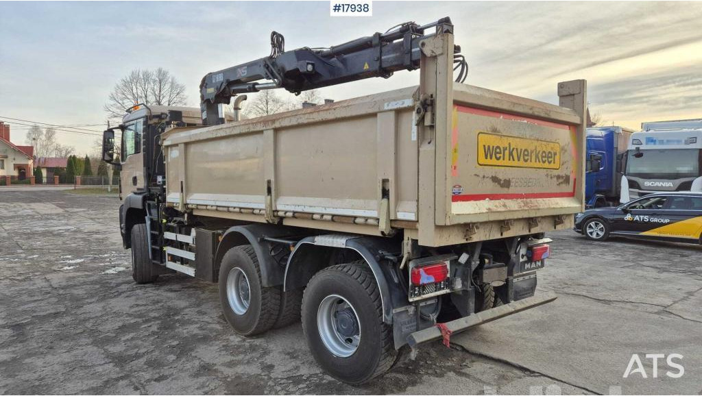 MAN TGS 33.400 (2009) - Самосвал, Автоманипулятор: фото 4 MAN TGS 33.400 (2009) - Самосвал, Автоманипулятор: фото 4