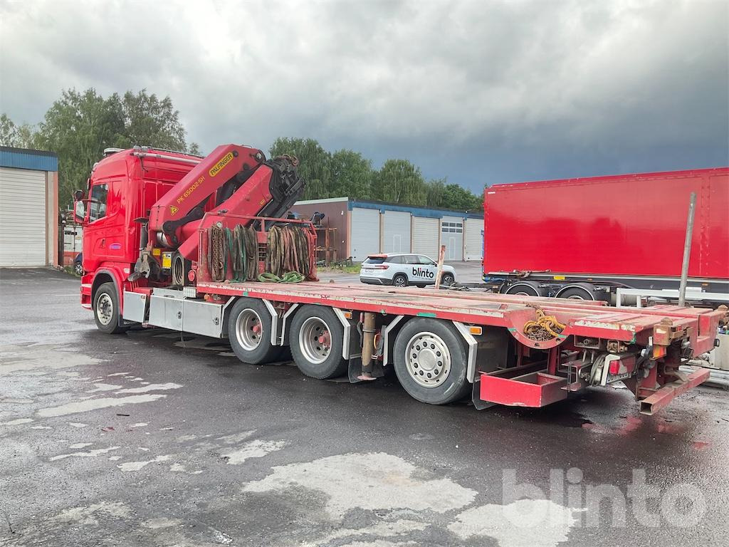 SCANIA R450 - Грузовик-контейнеровоз/ Сменный кузов, Автоманипулятор: фото 1 SCANIA R450 - Грузовик-контейнеровоз/ Сменный кузов, Автоманипулятор: фото 1