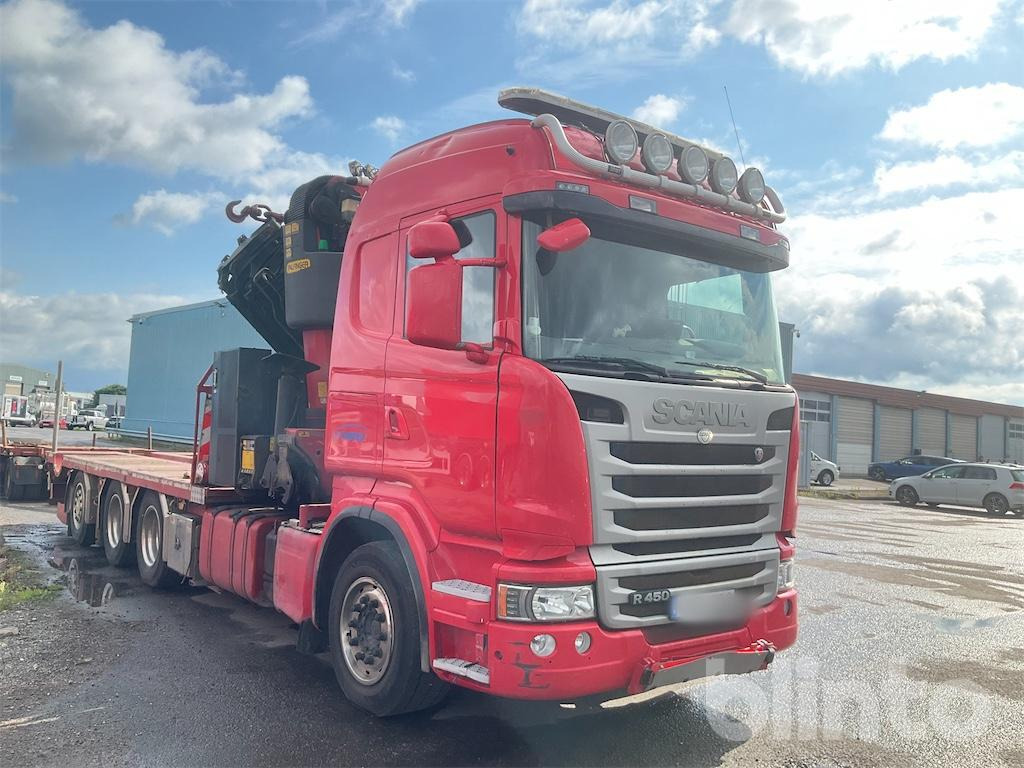 SCANIA R450 - Грузовик-контейнеровоз/ Сменный кузов, Автоманипулятор: фото 4 SCANIA R450 - Грузовик-контейнеровоз/ Сменный кузов, Автоманипулятор: фото 4