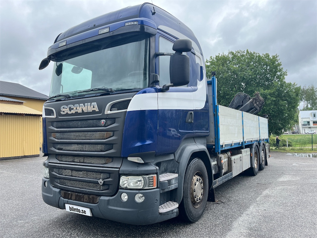 SCANIA R580LB6X2HNB - Грузовик бортовой/ Платформа: фото 1 SCANIA R580LB6X2HNB - Грузовик бортовой/ Платформа: фото 1