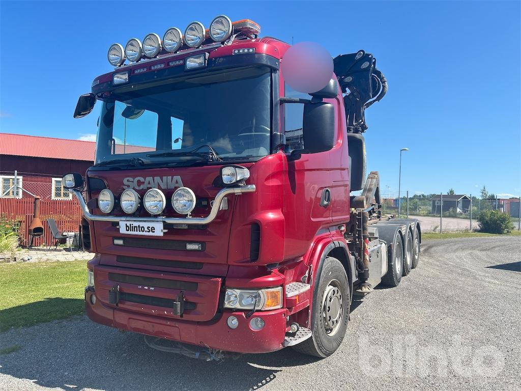 Scania R480L 8X4 - Крюковой мультилифт, Автоманипулятор: фото 1 Scania R480L 8X4 - Крюковой мультилифт, Автоманипулятор: фото 1