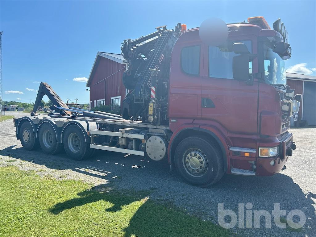 Scania R480L 8X4 - Крюковой мультилифт, Автоманипулятор: фото 4 Scania R480L 8X4 - Крюковой мультилифт, Автоманипулятор: фото 4