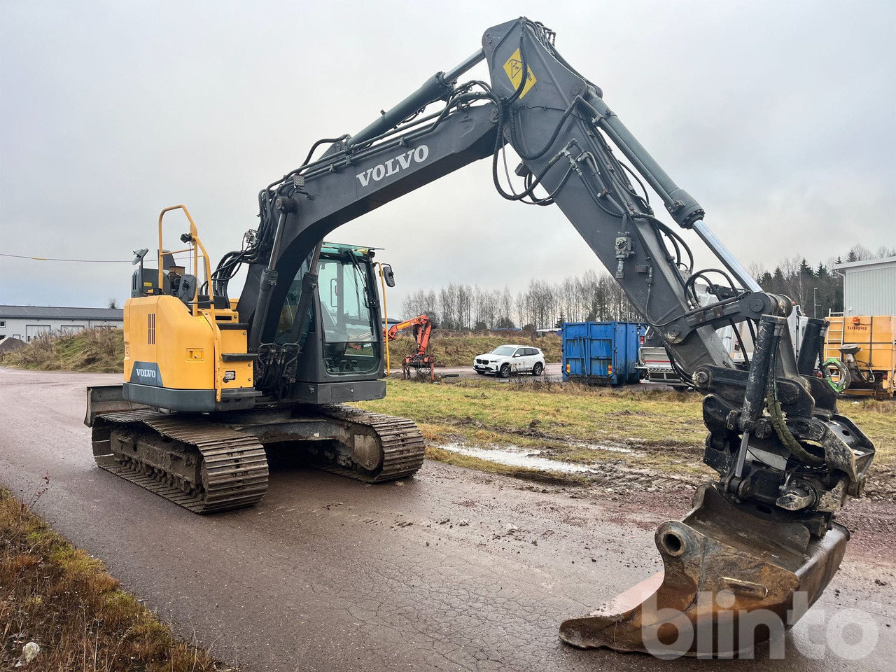 Volvo ECR145EL - Гусеничный экскаватор: фото 4 Volvo ECR145EL - Гусеничный экскаватор: фото 4