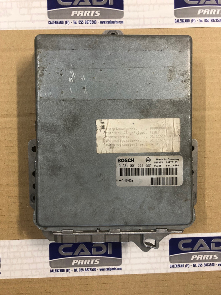 CENTRALINA EDC - RIF. BOSCH 0281001521 - 0281001468 - RIF. MAN 51116157105 - 51116157115 - Блок управления: фото 1 CENTRALINA EDC - RIF. BOSCH 0281001521 - 0281001468 - RIF. MAN 51116157105 - 51116157115 - Блок управления: фото 1