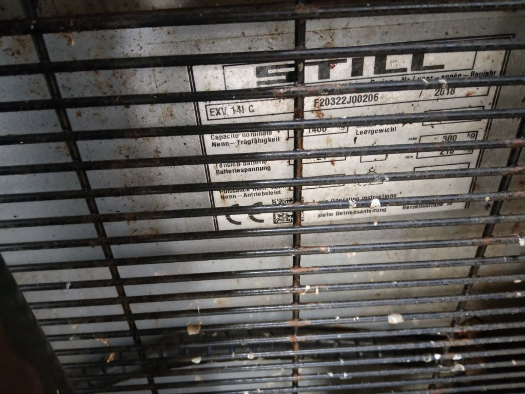 Still EXV14IC - Штабелер: фото 5 Still EXV14IC - Штабелер: фото 5