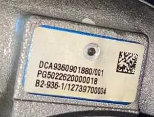 Mercedes Benz Atego OM936 Euro 6 A9360901880 - Турбина: фото 2 Mercedes Benz Atego OM936 Euro 6 A9360901880 - Турбина: фото 2