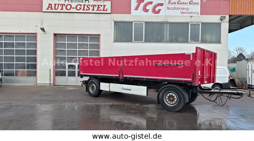 Krone AZ Baustoffpritsche*Luft*385/65 - Прицеп бортовой/ Платформа: фото 1 Krone AZ Baustoffpritsche*Luft*385/65 - Прицеп бортовой/ Платформа: фото 1