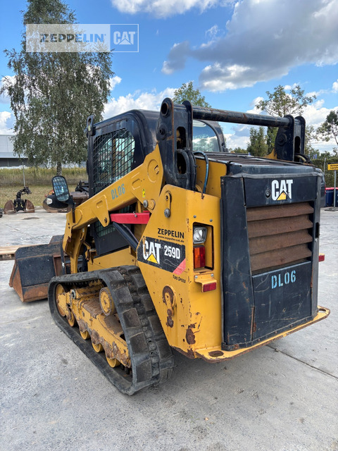 Cat 259D - Мини-погрузчик с бортовым поворотом: фото 3 Cat 259D - Мини-погрузчик с бортовым поворотом: фото 3