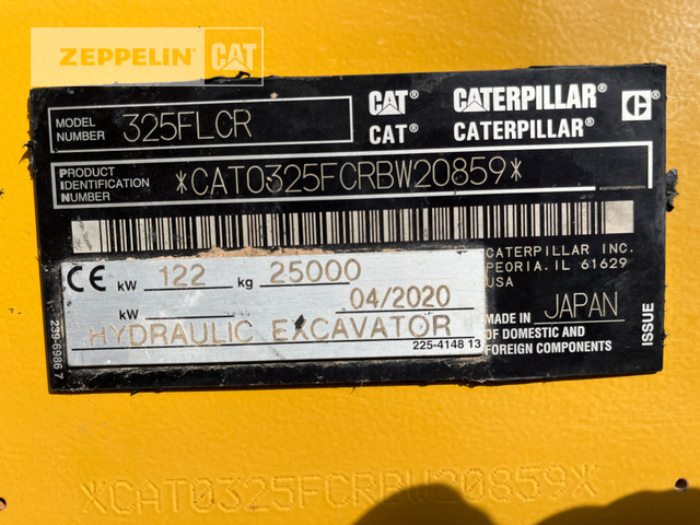 Cat 325FL - Гусеничный экскаватор: фото 2 Cat 325FL - Гусеничный экскаватор: фото 2