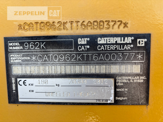 Cat 962K - Колёсный погрузчик: фото 2 Cat 962K - Колёсный погрузчик: фото 2