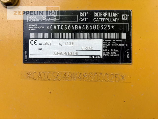 Cat CS64DCA - Компактор: фото 2 Cat CS64DCA - Компактор: фото 2