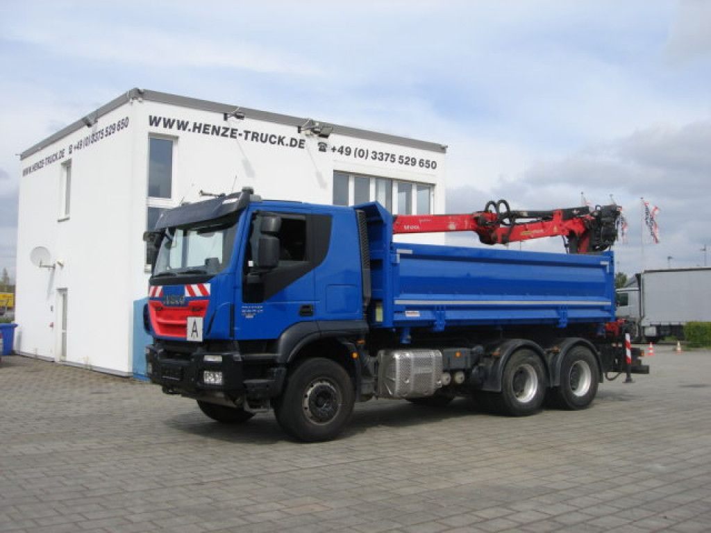 Iveco TRACKER 260T50 6x4 3-Achs Kipper Heckkran Espilo - Самосвал, Автоманипулятор: фото 5 Iveco TRACKER 260T50 6x4 3-Achs Kipper Heckkran Espilo - Самосвал, Автоманипулятор: фото 5