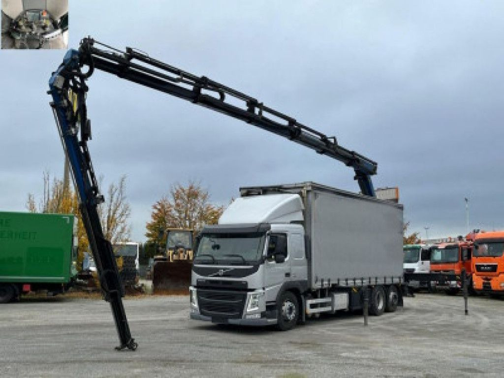 Volvo FM 420 6x2 Pritsche Heckkran 27m/t,Funk,Jib ,E6 - Грузовик бортовой/ Платформа, Автоманипулятор: фото 1 Volvo FM 420 6x2 Pritsche Heckkran 27m/t,Funk,Jib ,E6 - Грузовик бортовой/ Платформа, Автоманипулятор: фото 1