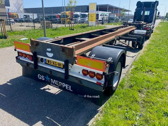 GS container aanhangen type gsaic 2000L, luchtgeveerd. 10 tons assen. - Прицеп-контейнеровоз/ Сменный кузов: фото 5 GS container aanhangen type gsaic 2000L, luchtgeveerd. 10 tons assen. - Прицеп-контейнеровоз/ Сменный кузов: фото 5